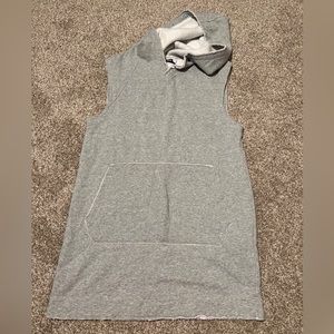 Cut Off Sweatshirt Dress